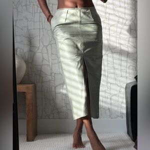 Pale Green Zara Skirt